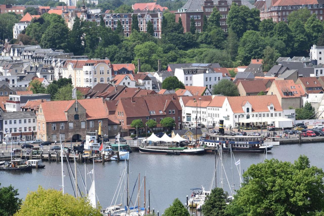 Fewo1846 - Bellevue - Sonnige 2-Zimmer-Wohnung Mit Balkon Und Hafenblick Flensburg Exteriér fotografie